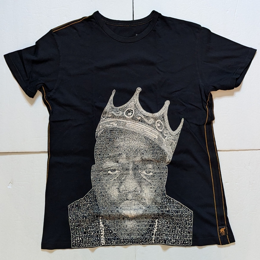 Notorious B.I.G. Trunk Ltd T Shirt. Men's Large. Used. Biggie Smalls. Hypnotized